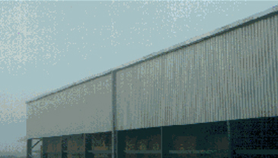 Straw Barn for Mr Haag at Mellis